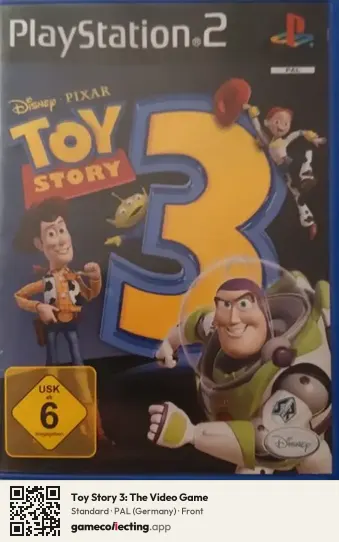 Toy Story 3: The Video Game PlayStation 2, Germany box front