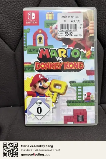 Mario vs. Donkey Kong Nintendo Switch, Germany box front