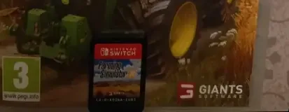 Farming Simulator 20, the PEGI square on its front