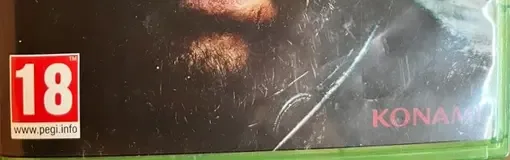 Metal Gear Solid Delta: Snake Eater, the PEGI square on its front