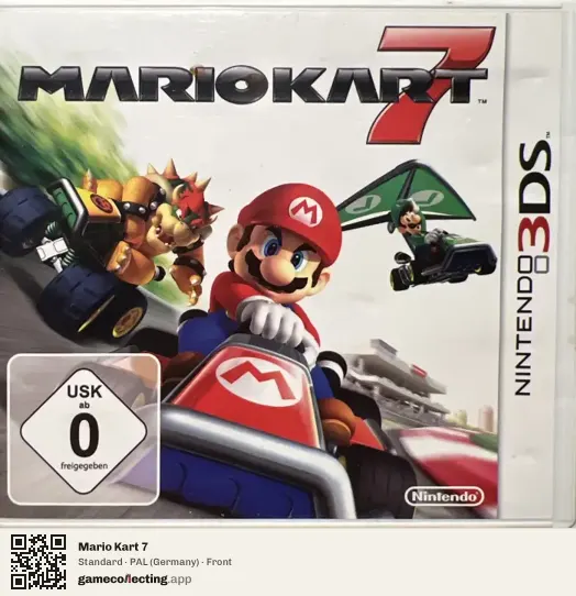 Mario Kart 7 Nintendo 3DS, Germany box front