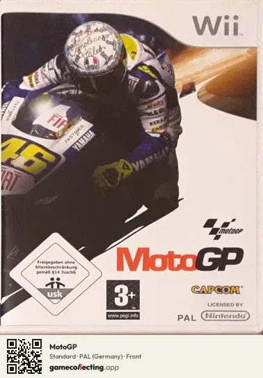 MotoGP Nintendo Wii, Germany box front