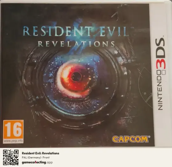 Resident Evil: Revelations Nintendo 3DS, Germany box front