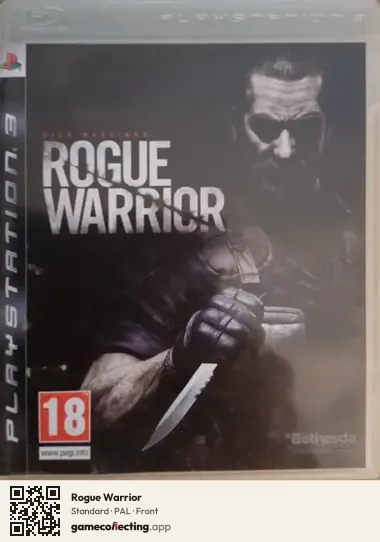 Rogue Warrior PlayStation 3, PAL box front