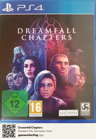 Dreamfall Chapters PlayStation 4, Germany box front