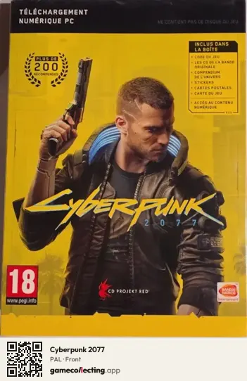 Cyberpunk 2077 Computer, PAL box front
