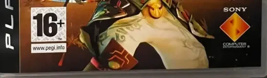 Genji: Days of the Blade, the PEGI square on its front