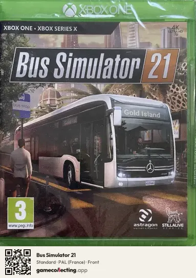 Bus Simulator 21 Xbox One, France box front