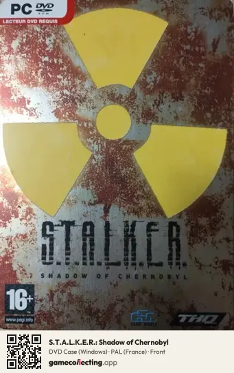 S.T.A.L.K.E.R.: Shadow of Chernobyl Computer, France box front