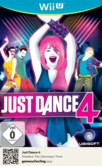 Just Dance 4 Nintendo Wii U, Germany box front