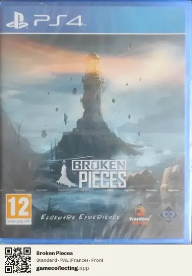 Broken Pieces PlayStation 4, France box front