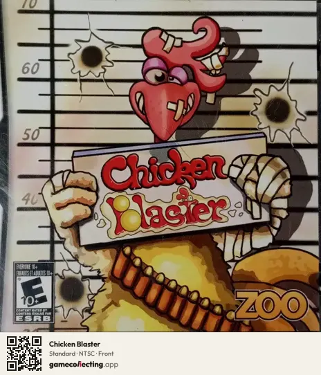 Chicken Blaster Nintendo DS, NTSC box front