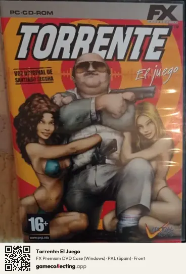 Torrente: El Juego Computer, Spain box front