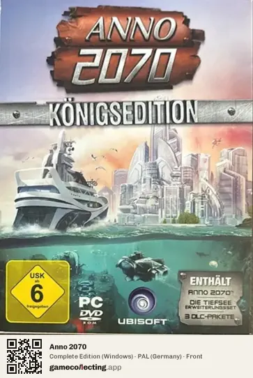 Anno 2070 Computer, Germany box front