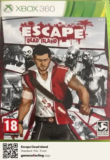 Escape Dead Island Xbox 360, PAL box front