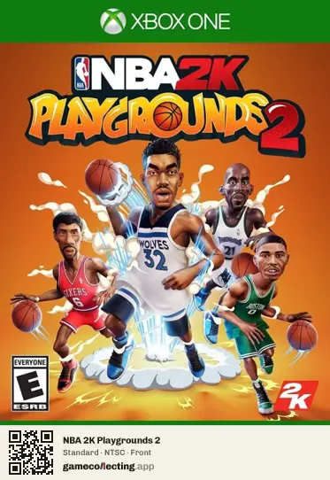 NBA 2K Playgrounds 2 Xbox One, NTSC box front