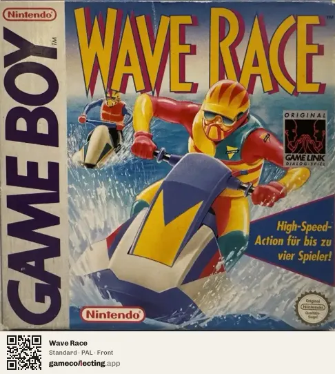 Wave Race Game Boy, PAL box front