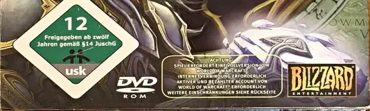 World of Warcraft: The Burning Crusade, the USK square on its front