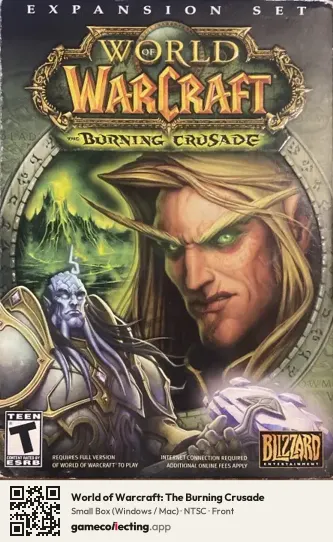 World of Warcraft: The Burning Crusade Computer, NTSC box front