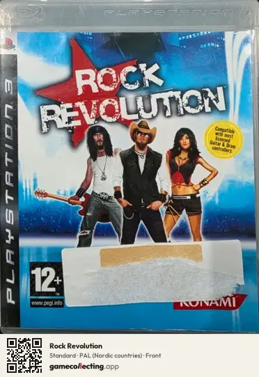 Rock Revolution PlayStation 3, Nordic countries box front