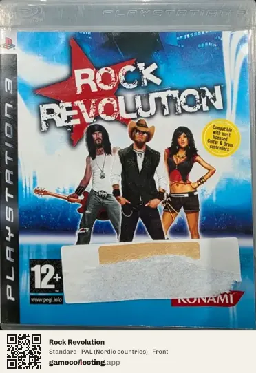 Rock Revolution PlayStation 3, Nordic countries box front