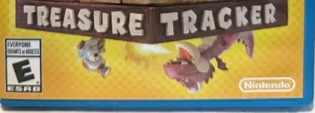 Captain Toad: Treasure Tracker, the ESRB box on its front