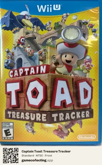 Captain Toad: Treasure Tracker Nintendo Wii U, NTSC box front