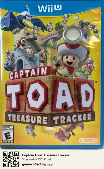 Captain Toad: Treasure Tracker Nintendo Wii U, NTSC box front