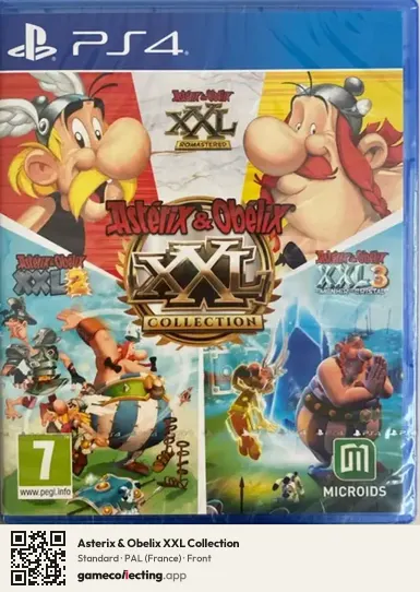 Asterix & Obelix XXL Collection PlayStation 4, France box front