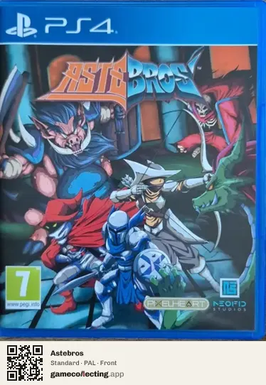 Astebros PlayStation 4, PAL box front