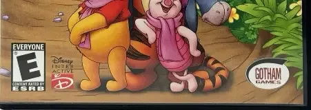 Piglet's Big Game, the ESRB box on its front