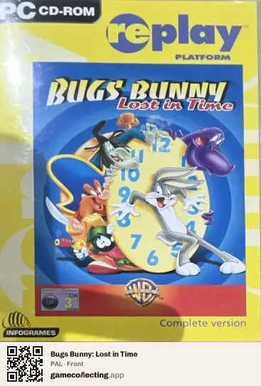 Bugs Bunny: Lost in Time Computer, PAL box front