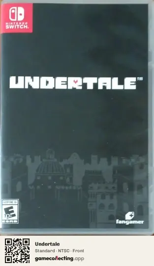 Undertale Nintendo Switch, NTSC box front