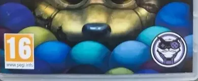 Five Nights at Freddy's: Into the Pit, the USK square on its front