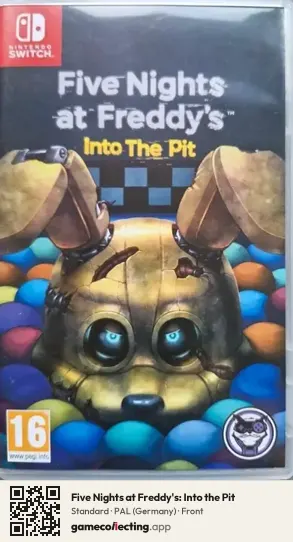 Five Nights at Freddy's: Into the Pit Nintendo Switch, Germany box front