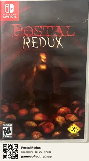 Postal Redux Nintendo Switch, NTSC box front
