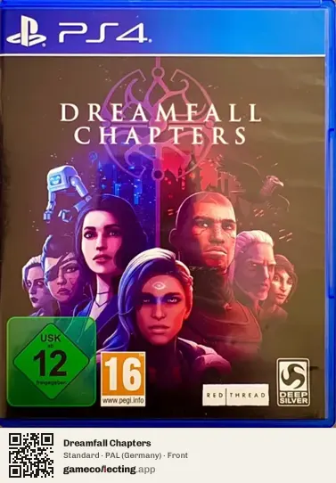 Dreamfall Chapters PlayStation 4, Germany box front