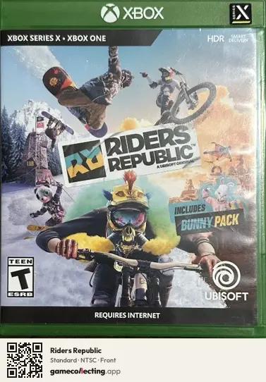 Riders Republic Xbox Series X, NTSC box front
