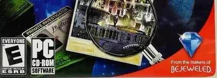 Mystery P.I.: The Vegas Heist, the ESRB box on its front