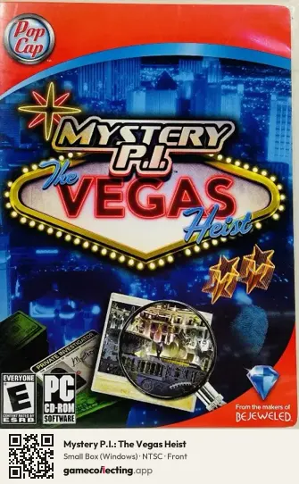 Mystery P.I.: The Vegas Heist Computer, NTSC box front