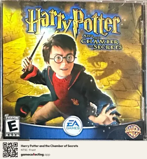 Harry Potter and the Chamber of Secrets Computer, NTSC box front