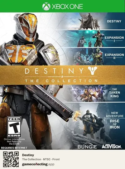 Destiny Xbox One, NTSC box front