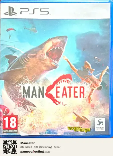 Maneater PlayStation 5, Germany box front