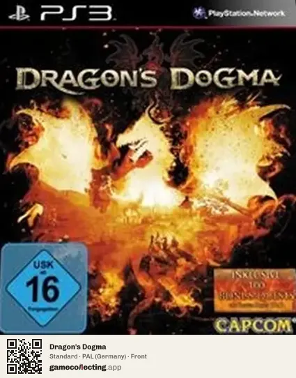 Dragon's Dogma PlayStation 3, Germany box front