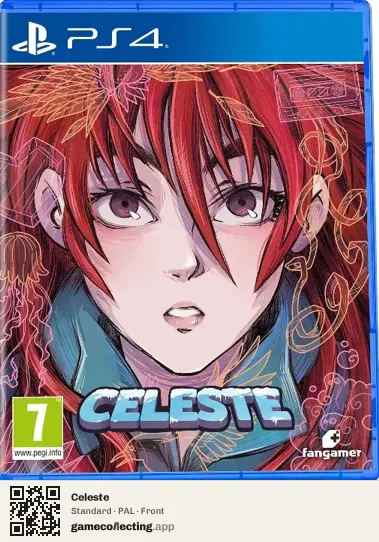 Celeste PlayStation 4, PAL box front