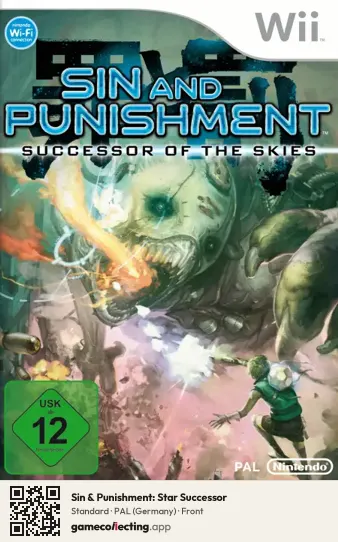 Sin & Punishment: Star Successor Nintendo Wii, Germany box front