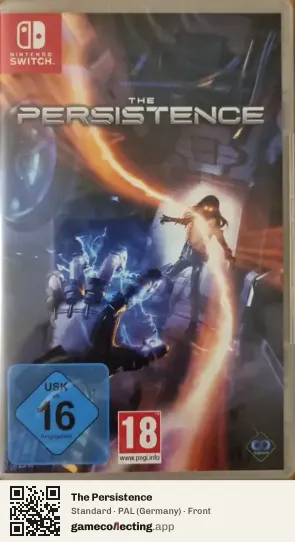The Persistence Nintendo Switch, Germany box front