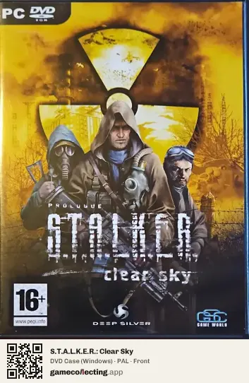 S.T.A.L.K.E.R.: Clear Sky Computer, PAL box front