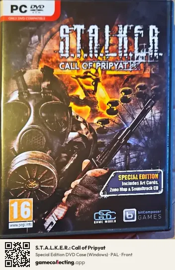 S.T.A.L.K.E.R.: Call of Pripyat Computer, PAL box front