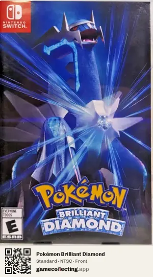 Pokémon Brilliant Diamond Nintendo Switch, NTSC box front